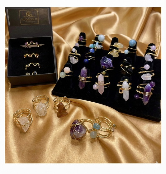 CUSTOM CRYSTAL WIRE RING