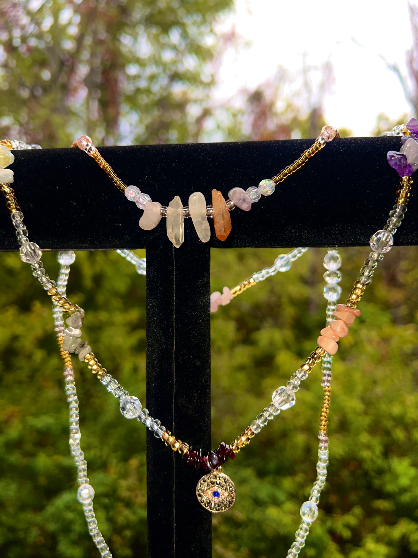 CUSTOM CRYSTAL WAIST BEADS