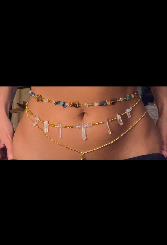 CRYSTAL WAIST BEAD SETS (CUSTOM)
