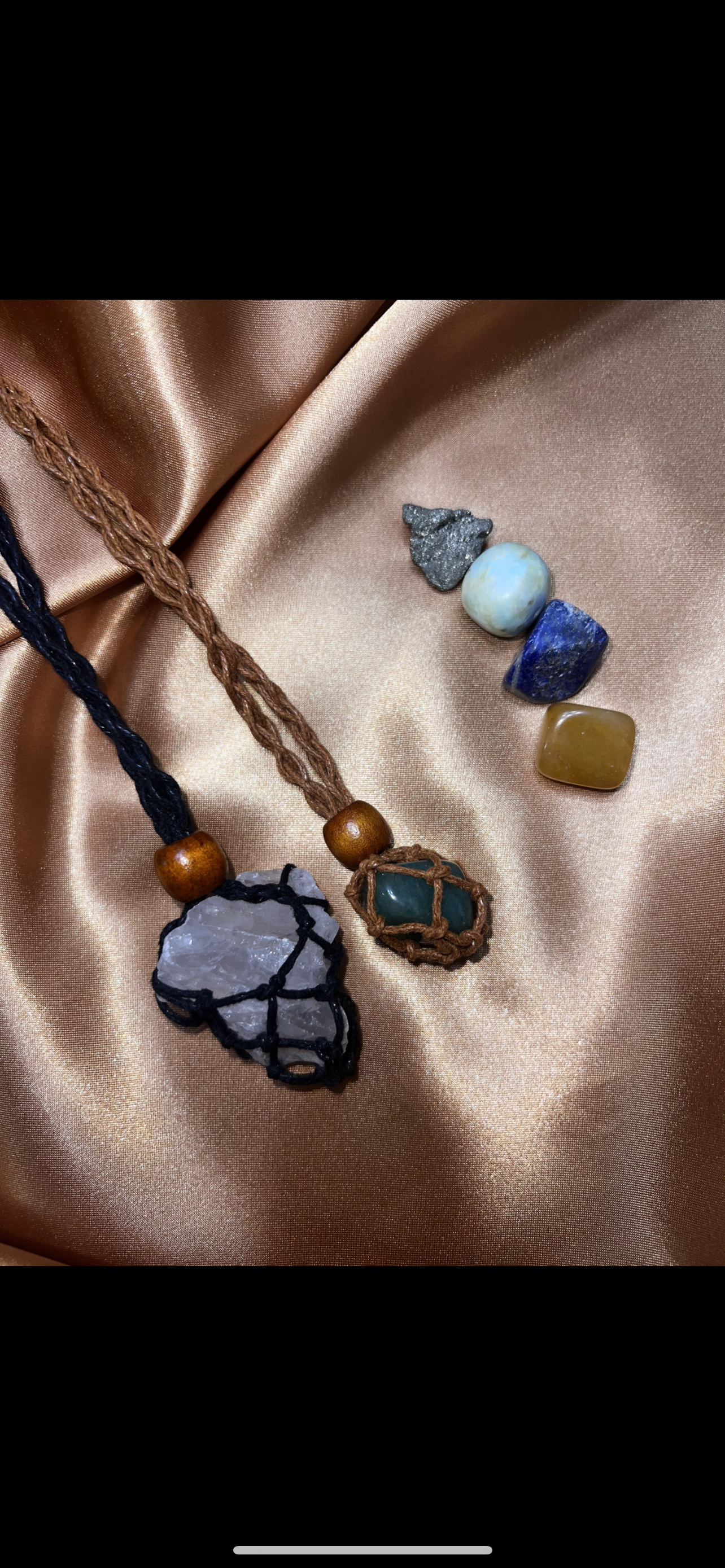 Crystal Rope Necklace Net