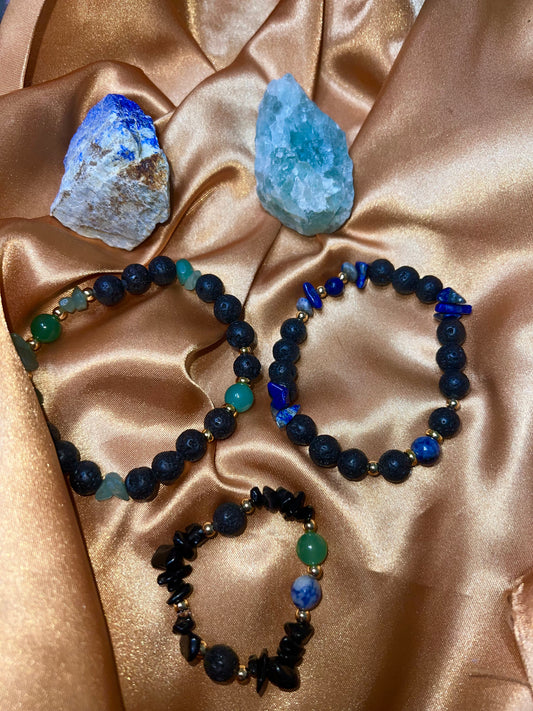 LAVA STONE BRACELET (UNISEX)