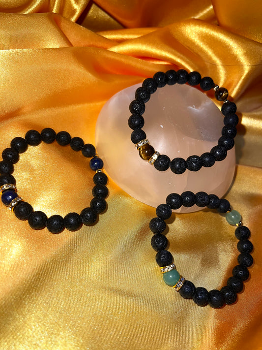 LAVA STONE BRACELET (UNISEX)